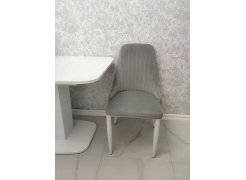 Стул на металлокаркасе Kora gray / black фото покупателя 83