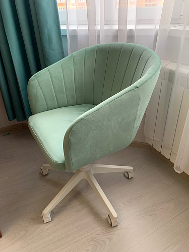 Компьютерное кресло Тибо 01 светло-коричневый / черный фото покупателя 169