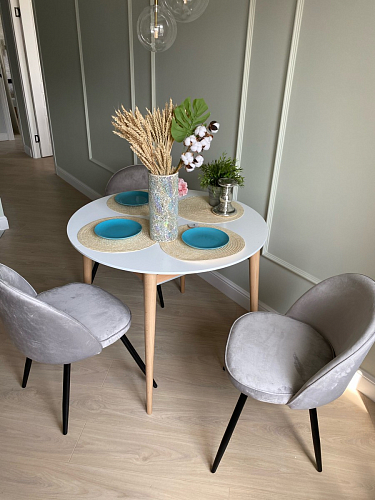 Стул на металлокаркасе Dodo khaki фото покупателя 6