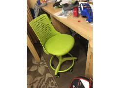 Компьютерное кресло Kiddy салатовое ткань (сетка) фото покупателя 1