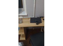 Письменный стол Челси Лофт дуб делано светлый / белый матовый фото покупателя 42