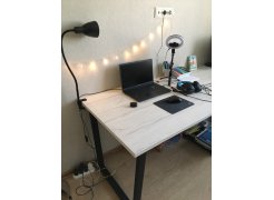 Стол Лота Лофт 120 25 мм сабия / черный матовый фото покупателя 226