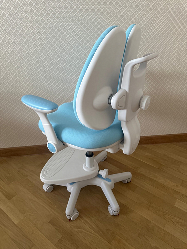 Компьютерное кресло Miracle/Миракл голубое фото покупателя 7