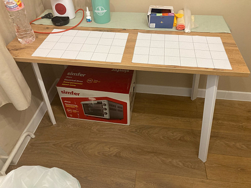 Стол Тринити Лофт 120 25 мм черный матовый / юта фото покупателя 162