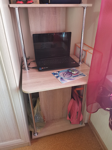 Компьютерный стол КСТ-12 венге фото покупателя 59