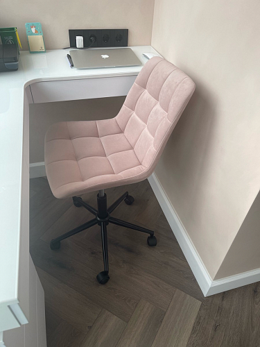 Компьютерное кресло Честер экокожа бежевая / белый фото покупателя 42