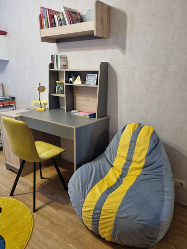 Стул на металлокаркасе Чилли зеленый / черный фото покупателя 966