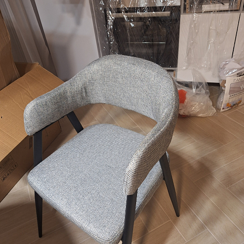 Стул на металлокаркасе Twin brown / black фото покупателя 25