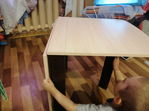 Стол-книжка СтК6 венге высота 54 см фото покупателя 89