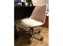 Компьютерное кресло Kolin с подушкой clear / white фото покупателя 149