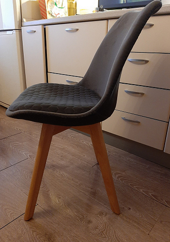 Деревянный стул Bonuss dark gray фото покупателя 25