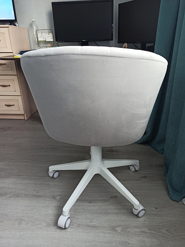 Компьютерное кресло Тибо confetti chocolate / белый фото покупателя 200