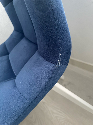 Стул на металлокаркасе Чилли зеленый / черный фото покупателя 777