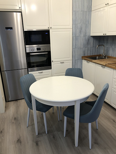 Стул на металлокаркасе Kora gray / black фото покупателя 2