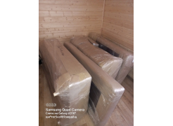 Диван угловой Сильвана велюр MR серый правый фото покупателя 2