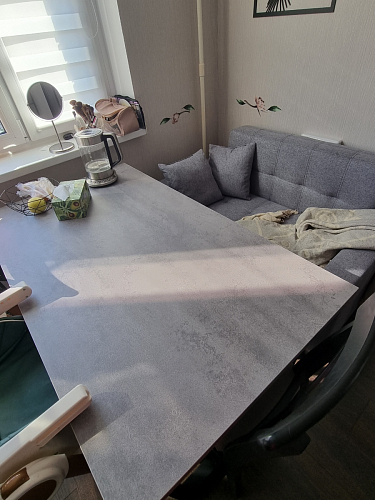 Деревянный стол Лота Лофт 140х80 дуб крафт табачный / черный матовый фото покупателя 964