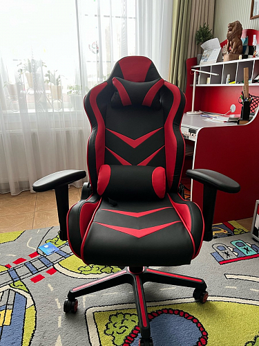 Компьютерное кресло Racer черное / красное фото покупателя 6