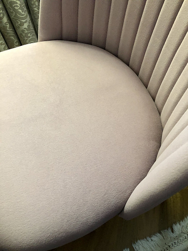 Стул на металлокаркасе Gabi dark beige / black / silver фото покупателя 898