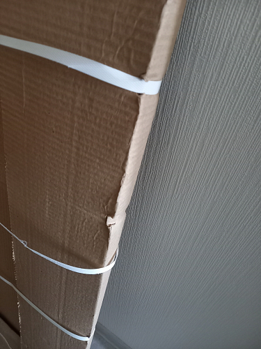 Деревянный стол Барон О 200 х 90 белая пленка шагрень / черный фото покупателя 30