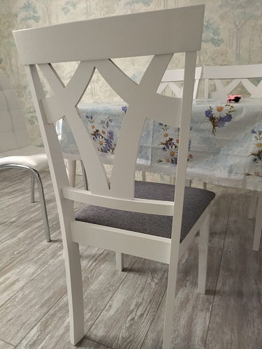 Стул Star white / light grey фото покупателя 10