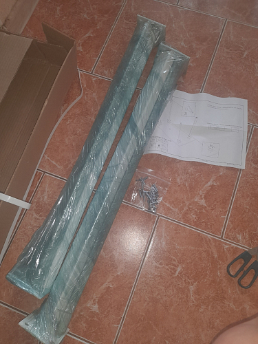 Стол Тринити Лофт 120 25 мм черный матовый / юта фото покупателя 126