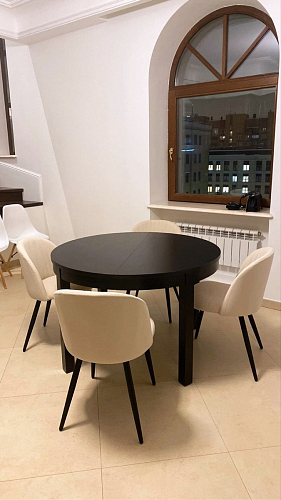 Стул на металлокаркасе Gabi-1 wine red / black фото покупателя 927