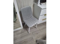 Стул на металлокаркасе Дани 01 светло-серый / черный фото покупателя 18