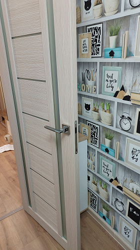 Тумба С511 белая / дуб сонома фото покупателя 6