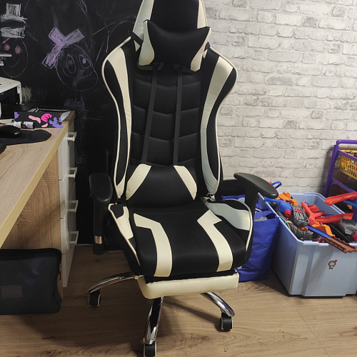 Компьютерное кресло Kano черное / красное фото покупателя 75