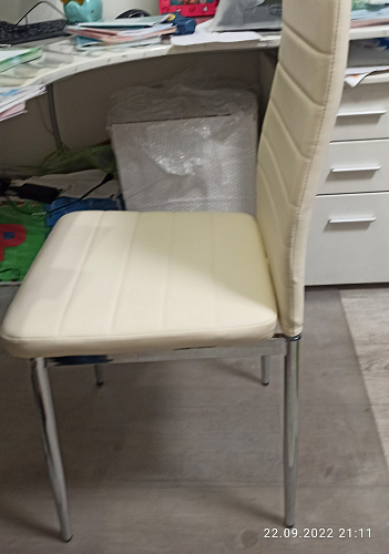 Стул на металлокаркасе DC2-001 purple фото покупателя 8