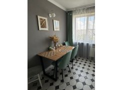 Стол Лота Лофт 120 25 мм сабия / черный матовый фото покупателя 937