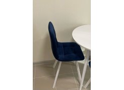 Стул на металлокаркасе Чилли горчичный / белый фото покупателя 105