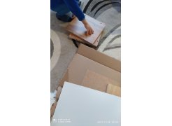 Шкаф навесной Бэль 10.63 белый премиум / дуб золотой craft фото покупателя 3