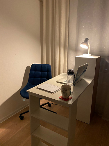 Компьютерное кресло Честер синий (velutto 46 ) / белый фото покупателя 40