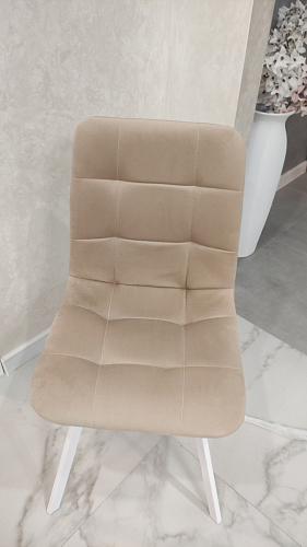 Стул на металлокаркасе Чилли черный / зеленый фото покупателя 1143