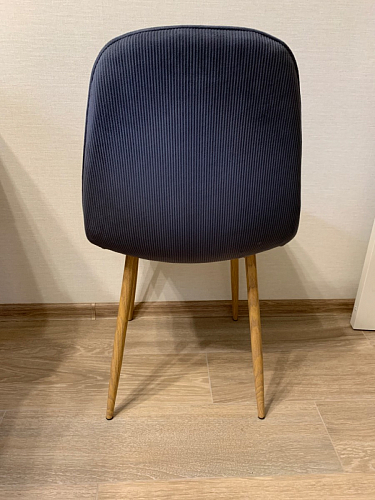 Стул на металлокаркасе Capri dark beige / white фото покупателя 95