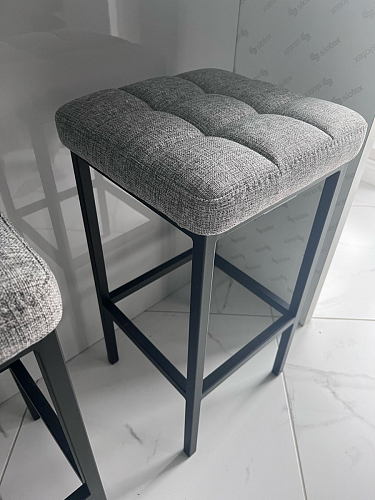 Барный стул Лофт катания минт / белый матовый фото покупателя 99