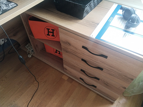 Компьютерный стол с тумбой КСТ-109 тумба слева фото покупателя 84