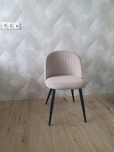 Стул на металлокаркасе Gabi gray / black фото покупателя 417