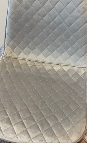 Стул на металлокаркасе Capri dark beige / white фото покупателя 131