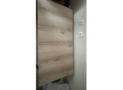 Стол Тринити Лофт 120 32 мм бетон / черный матовый фото покупателя 300