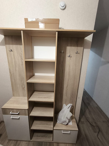 Готовая прихожая Пети дуб сонома / белый фото покупателя 26