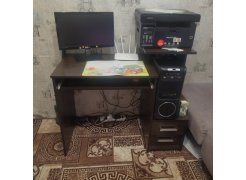 Компьютерный стол Джаз-24 левый белый фото покупателя 60