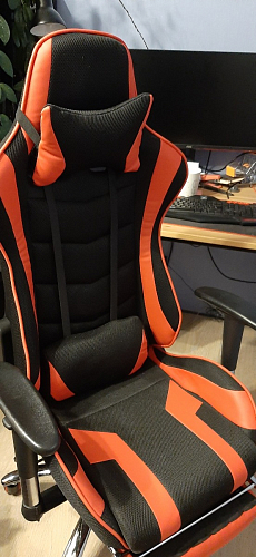 Компьютерное кресло Kano 1 red / black фото покупателя 23