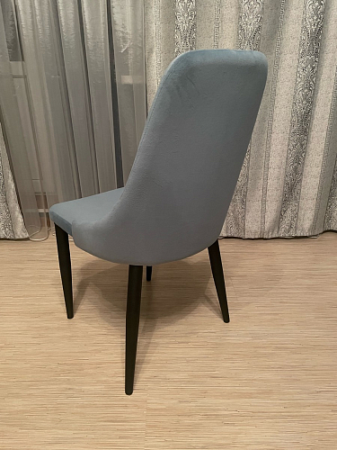 Стул на металлокаркасе Kora green / black фото покупателя 25