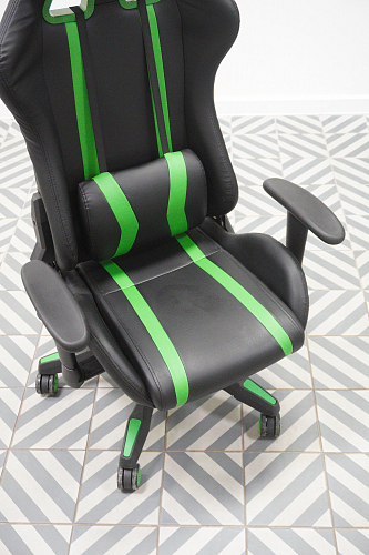 Компьютерное кресло Blok green / black из шоурума 1