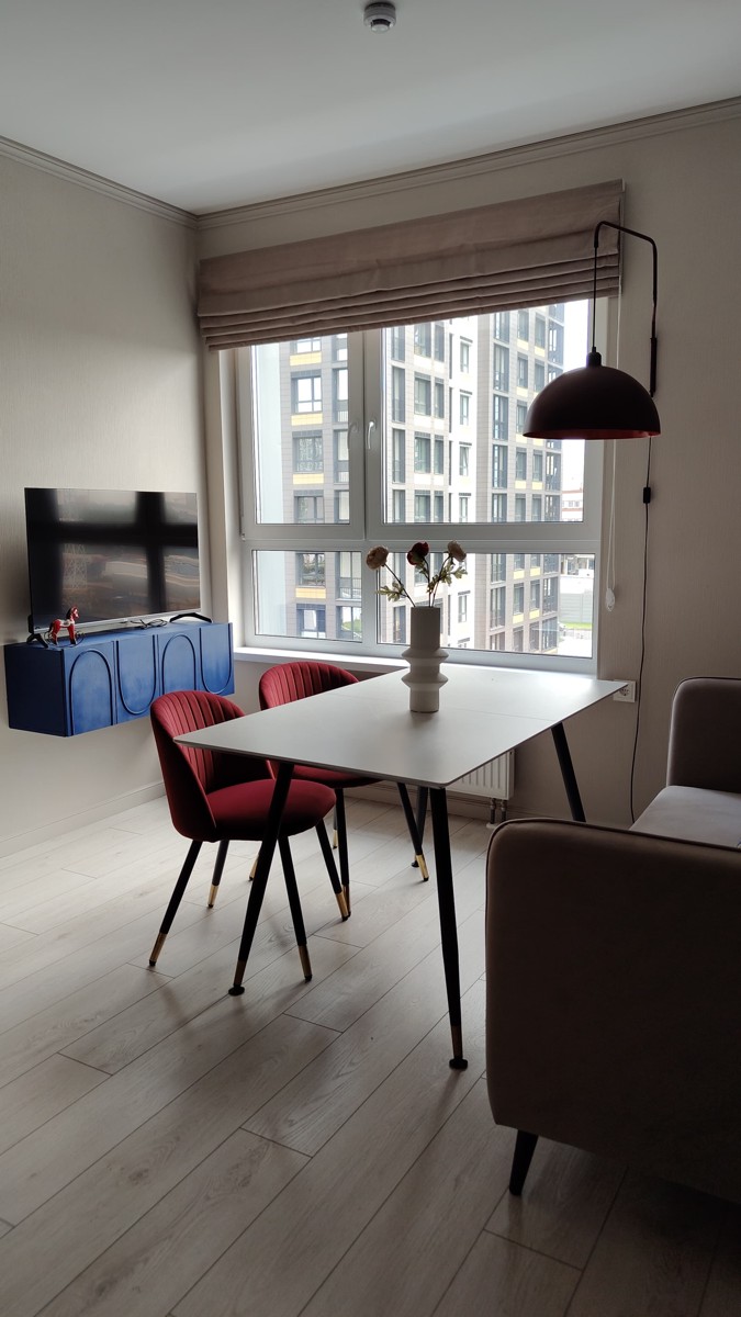 Стул на металлокаркасе Gabi wine red / black фото покупателя 600