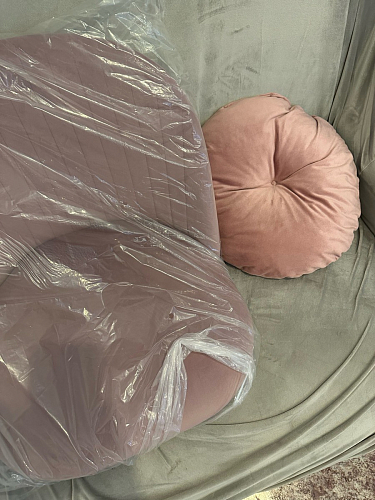 Стул на металлокаркасе Gabi latte / gold / black фото покупателя 463