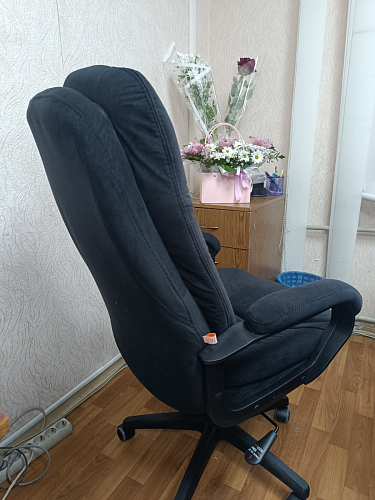 Компьютерное кресло Comfort Lux/Комфорт Люкс серый фото покупателя 65