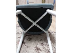 Стул на металлокаркасе Kora green / black фото покупателя 394